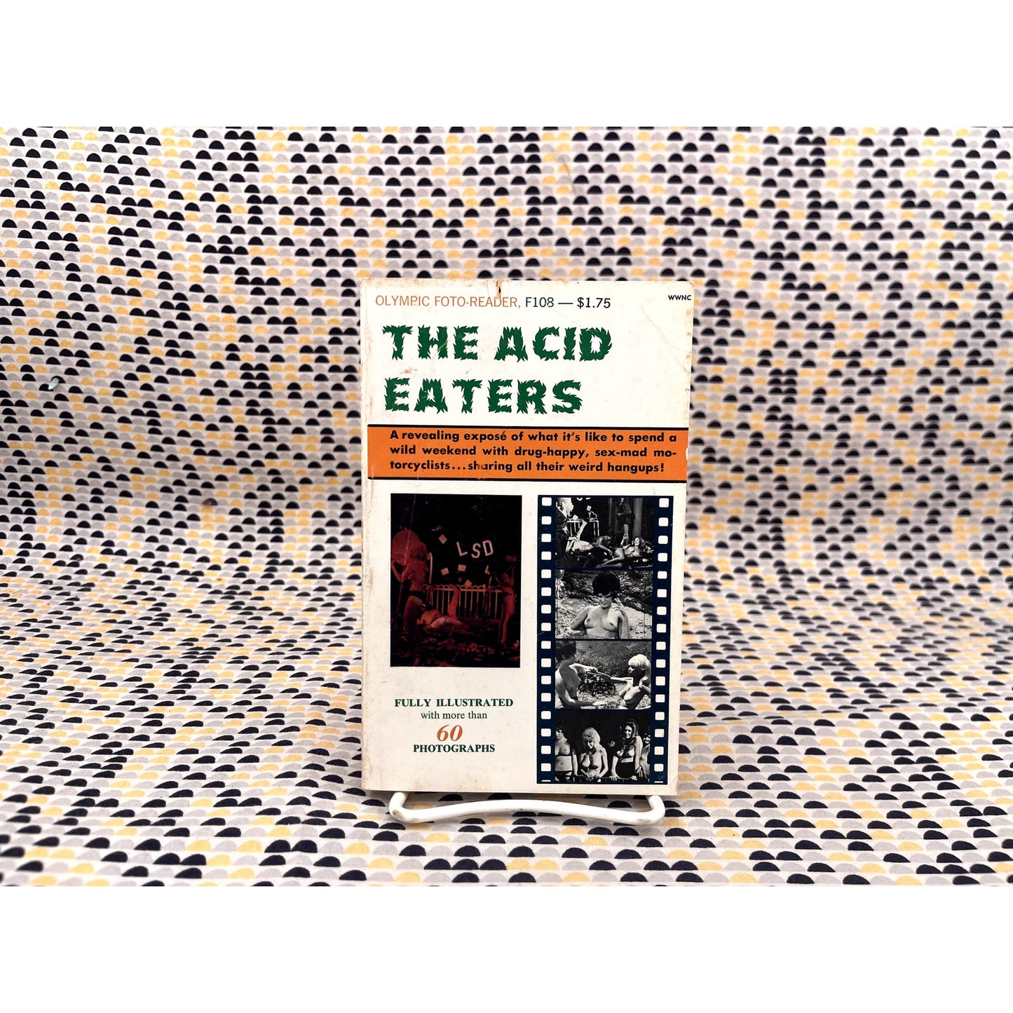 The Acid Eaters - Olympic Foto-Reader - Vintage Paperback Book - LSD - Drug Books