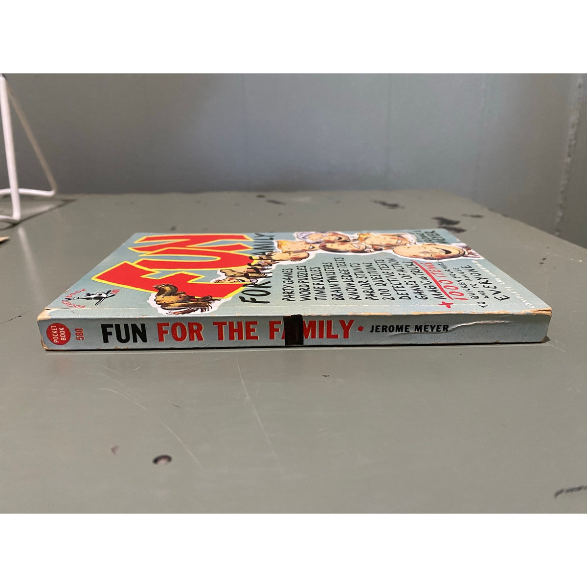 Fun for the Family - ed. Jerome S. Meyer - Pocket 580 - Vintage Paperbacks