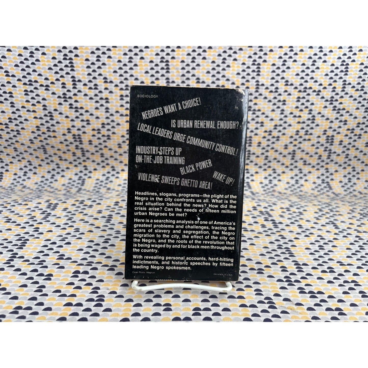 The Negro In The City - Gerald Leinwand - Washington Square Press - Paperback