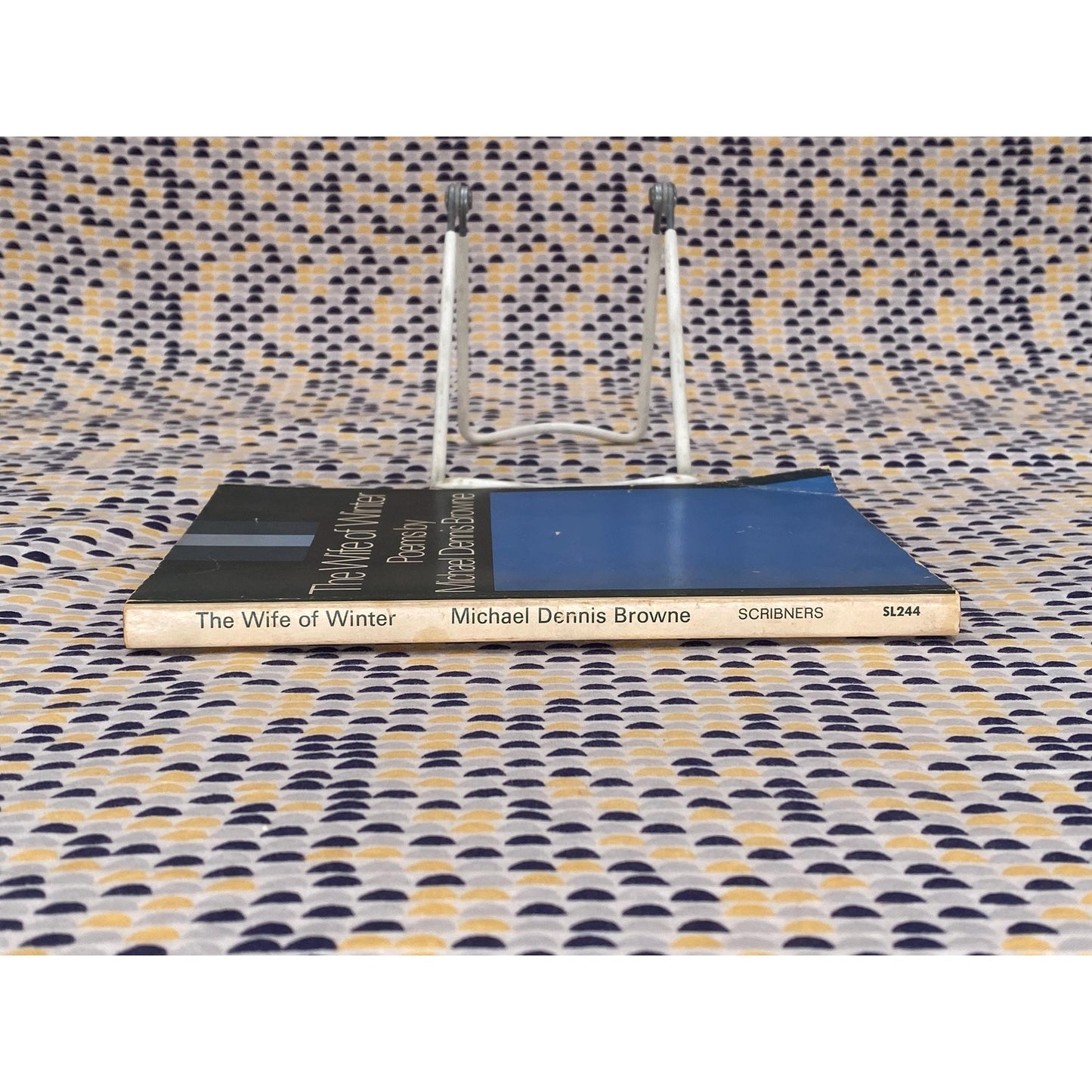 The Wife Of Winter - Michael Dennis Browne - Vintage Paperback Book - Charles Scribner's Sons Edition