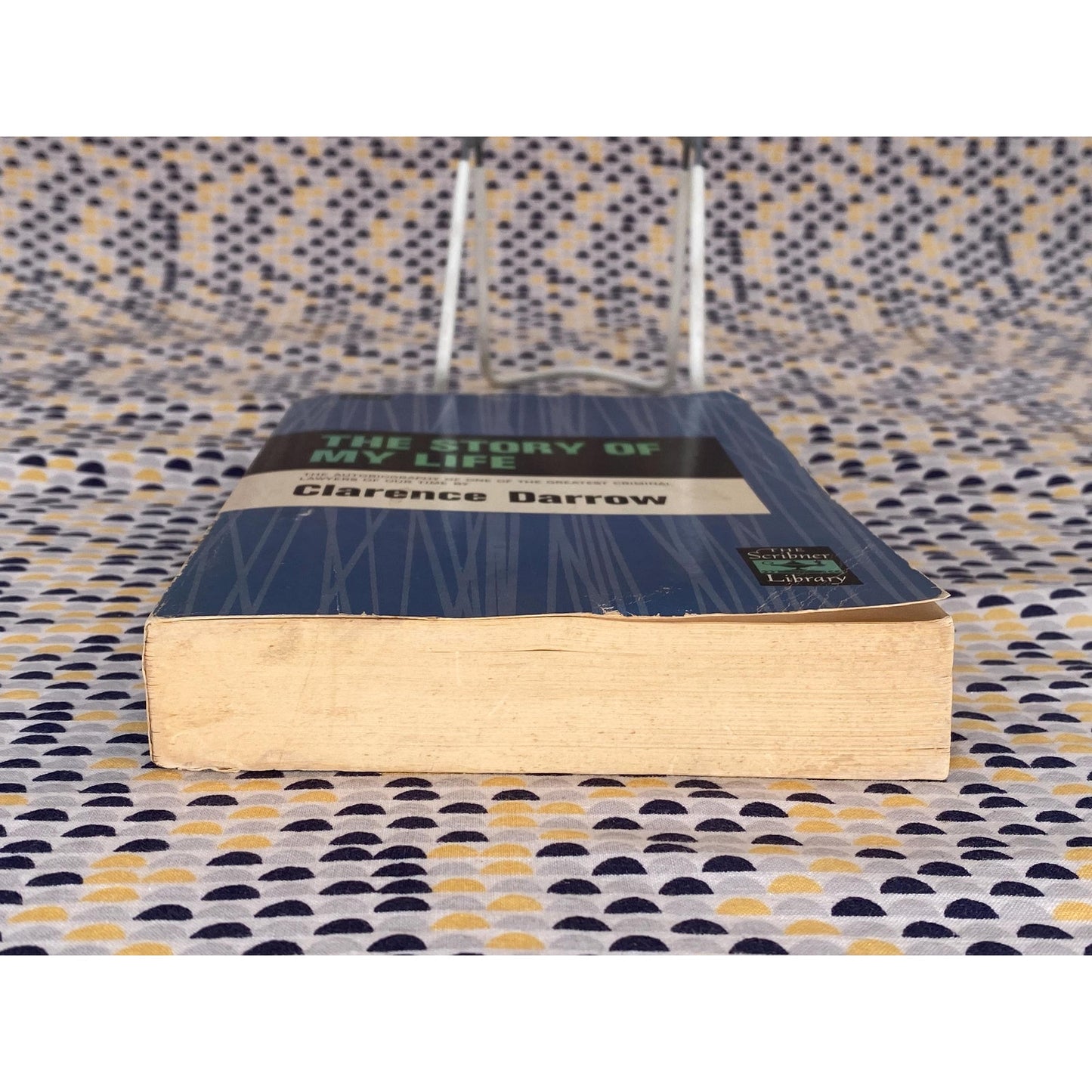 The Story Of My Life - Clarence Darrow - Vintage Paperback Book - Charles Scribner's Sons Edition