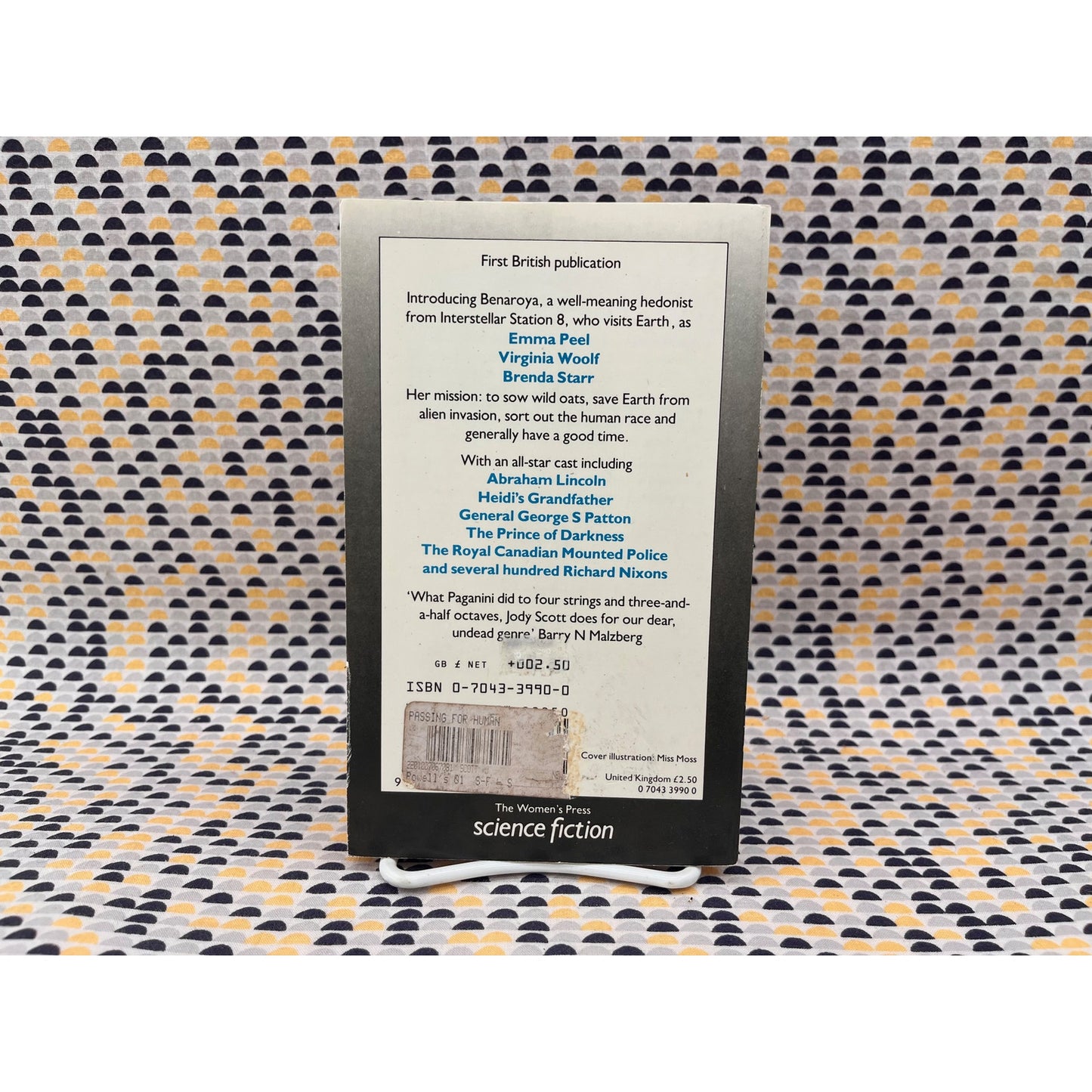 Passing For Human - Jody Scott - The Women's Press - Paperback