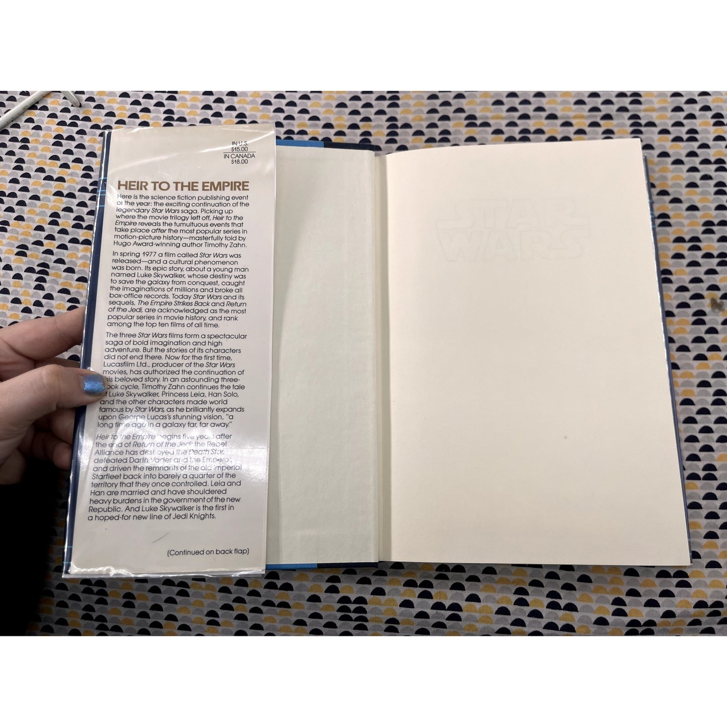 Star Wars: Heir To The Empire - Timothy Zahn - Bantam Books - Hardcover