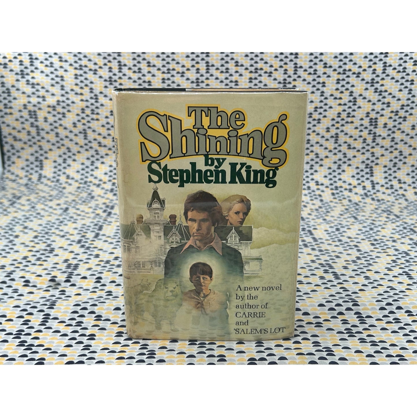 Stephen King - The Shining - Hardcover - Doubleday - Club Edition S19 Gutter Code