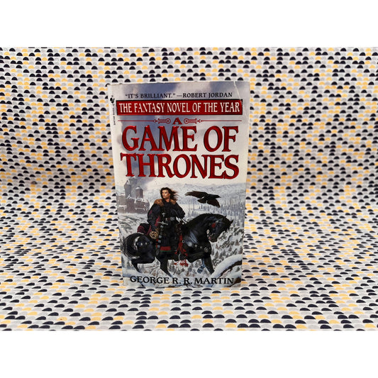 George R.R. Martin - Game Of Thrones - Vintage Paperback Book - Bantam Books - 1st Paperback Printing