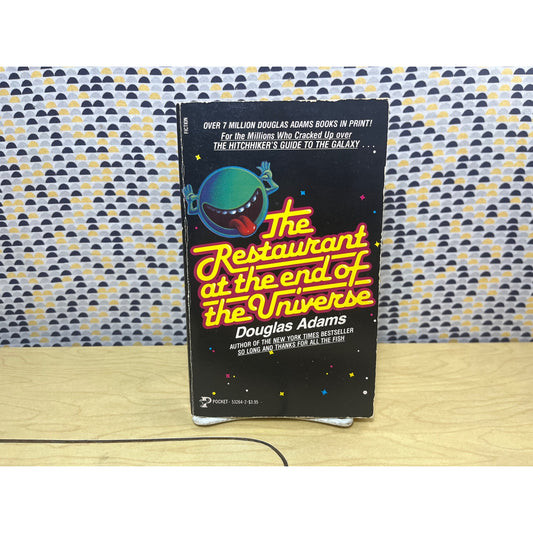 The Restaurant at the End of the Universe - Douglas Adams - Vintage Paperback Book
