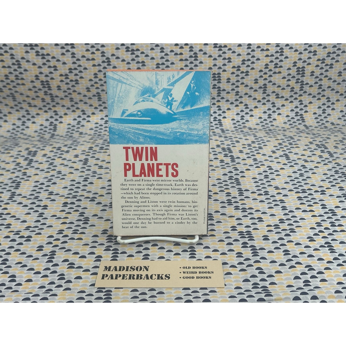 Twin Planets - Philip E. High - Paperback Library 53-392 - Vintage Paperbacks