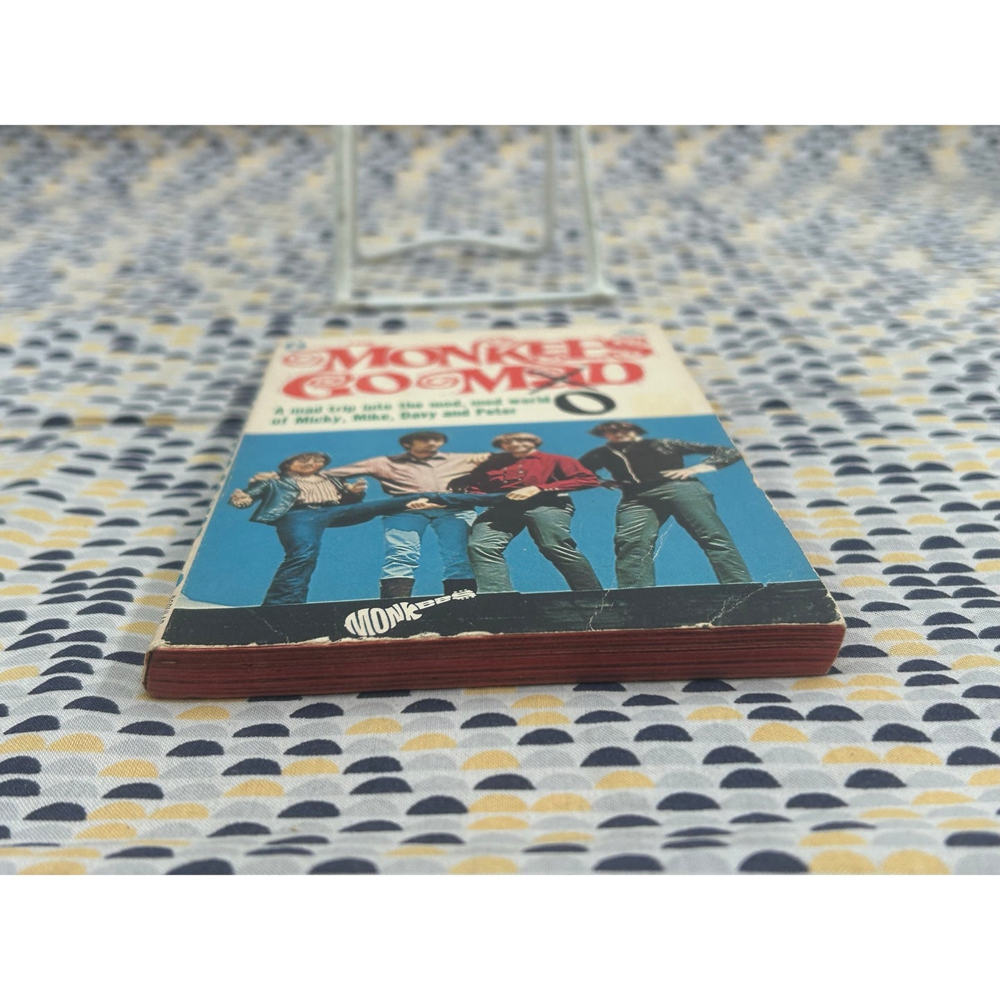 The Monkees Go Mod - Vintage Paperback Book - Popular Libray Edition