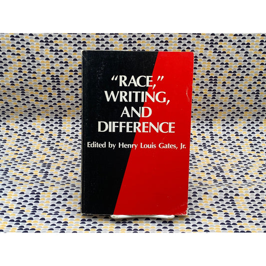 Race,, Writing, And Difference - Henry Louis Gates, Jr. - Vintage Paperback Book - The University of Chicago Press Edition