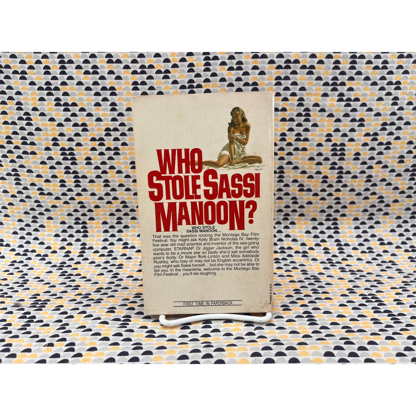 Who Stole Sassi Manoon? - Donald Westlake - Charter Books- Paperback