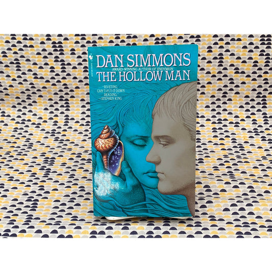 The Hollow Man - Dan Simmons - Vintage Paperback Book - Bantam Edition