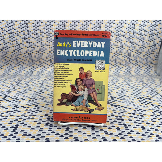Andy's Everyday Encyclopedia - Ellen Wales Walpole - Signet Key Book Ks311 - Vintage Paperbacks