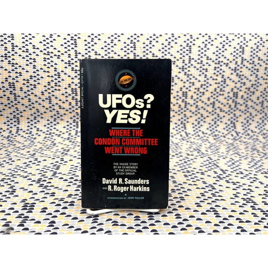 UFOs? Yes! -  Condon Committee - David R. Saunders & R. Roger Harkins - Signet Books - Paperback