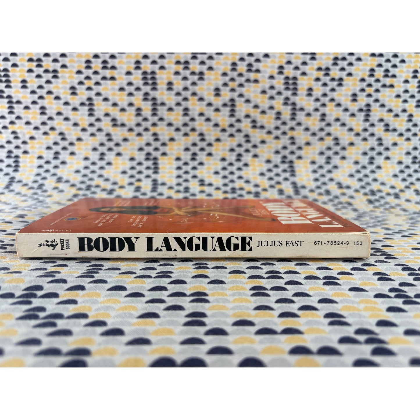 Body Language - Julius Fast - Vintage Paperback Book - Pocket Books Edition