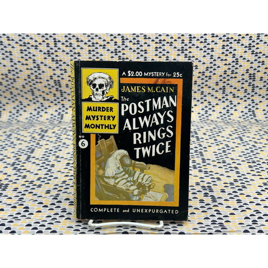 The Postman ALways Rings Twice - James. M. Cain - Avon Murder Mystery Monthly 6 - Vintage Paperbacks