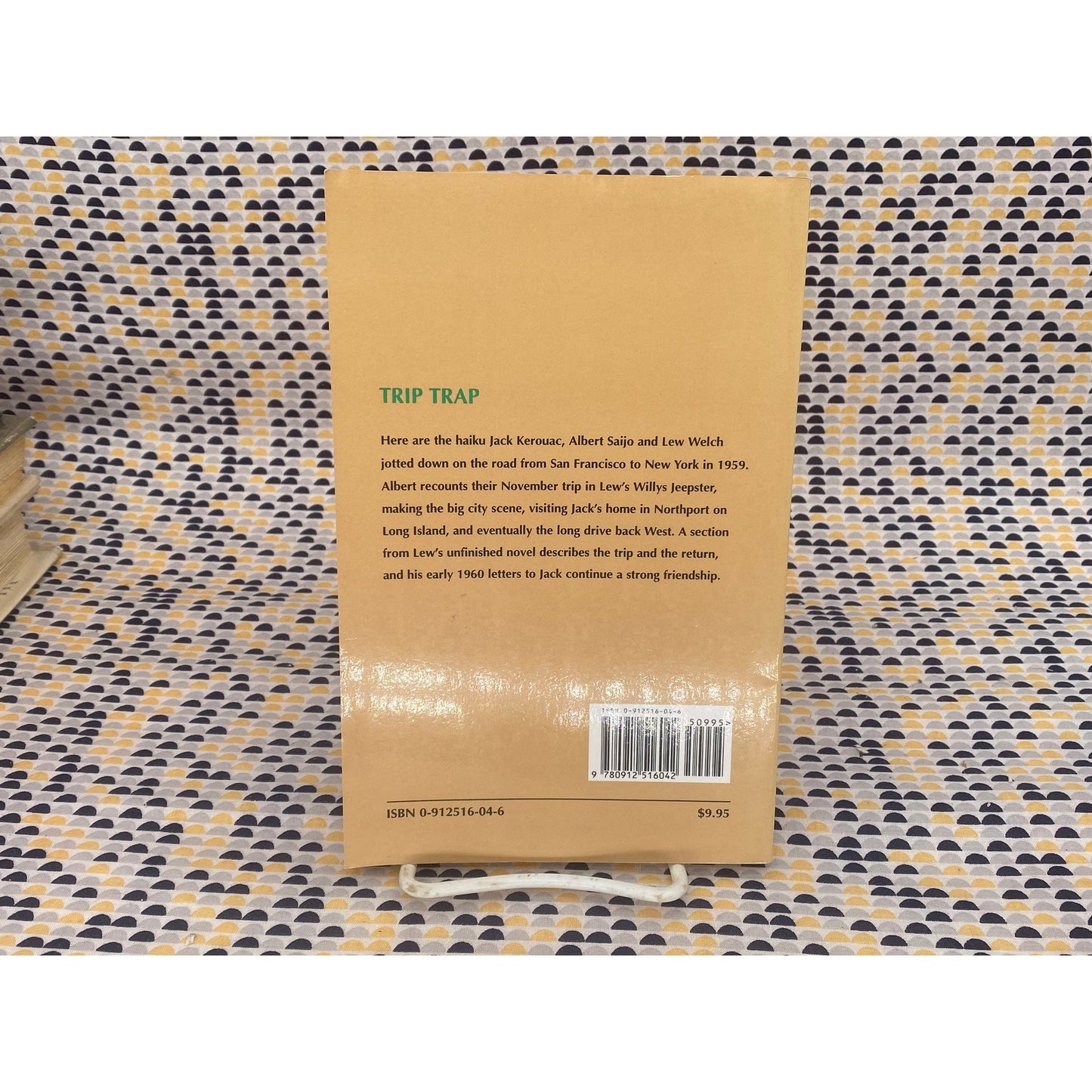 Trip Trap - Haiku on the Road - Jack Kerouac, Albert Saijo, Lew Welch - Vintage Paperback Book - Grey Fox Press