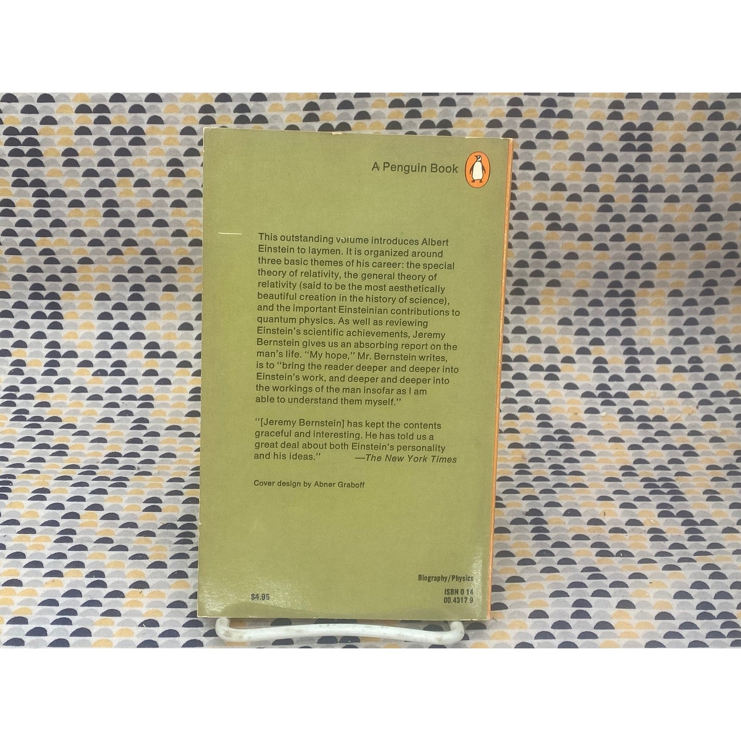 Einstein - Jeremy Bernstein - Vintage Paperback Book - Penguin Edition