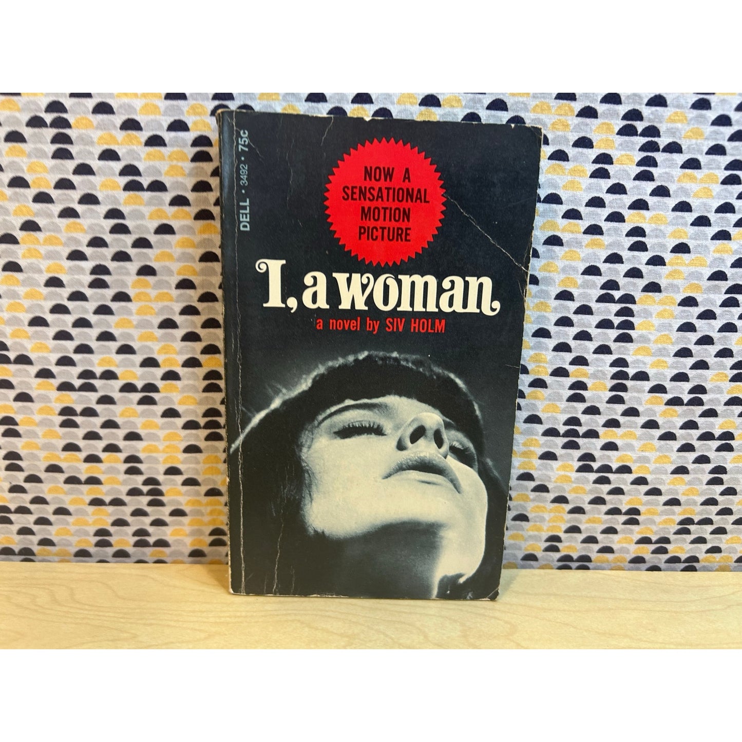 I, A Woman - Siv Holm - Vintage Paperback Book - Dell Edition - Movie Tie In