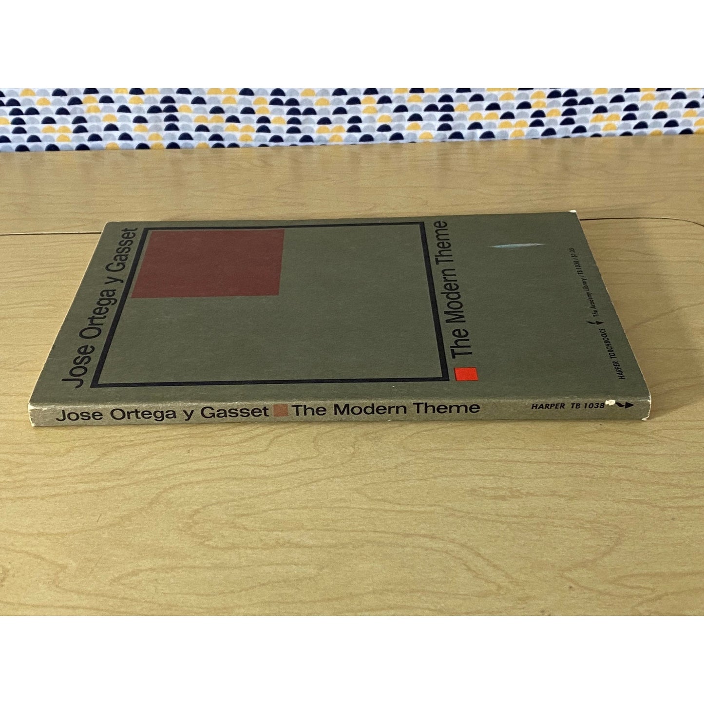The Modern Theme - Jose Ortega y Gasset - Paperback - 1961 Torchbook Edition