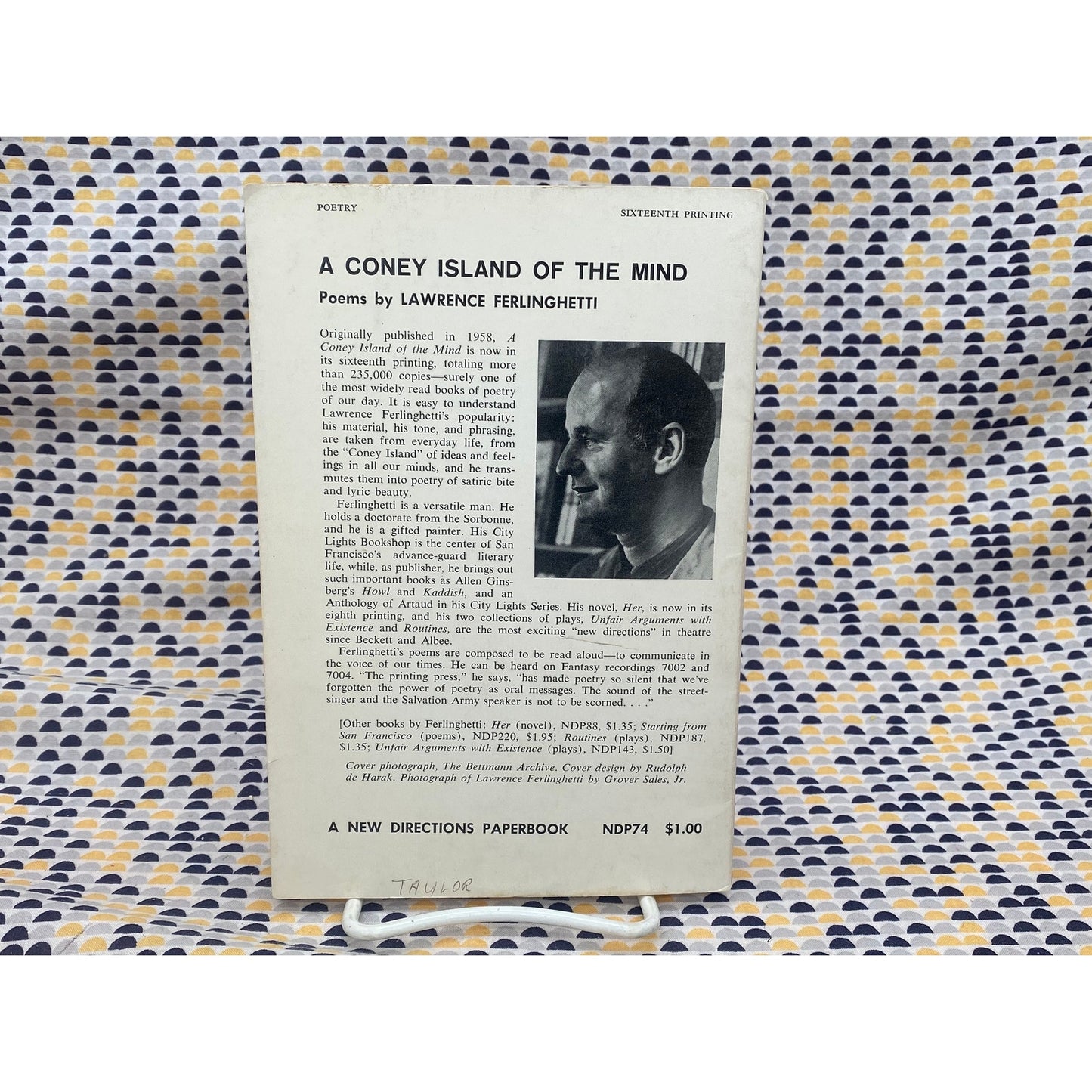 A Coney Island of the Mind - Poems by Lawrence Ferlinghetti - New Directions