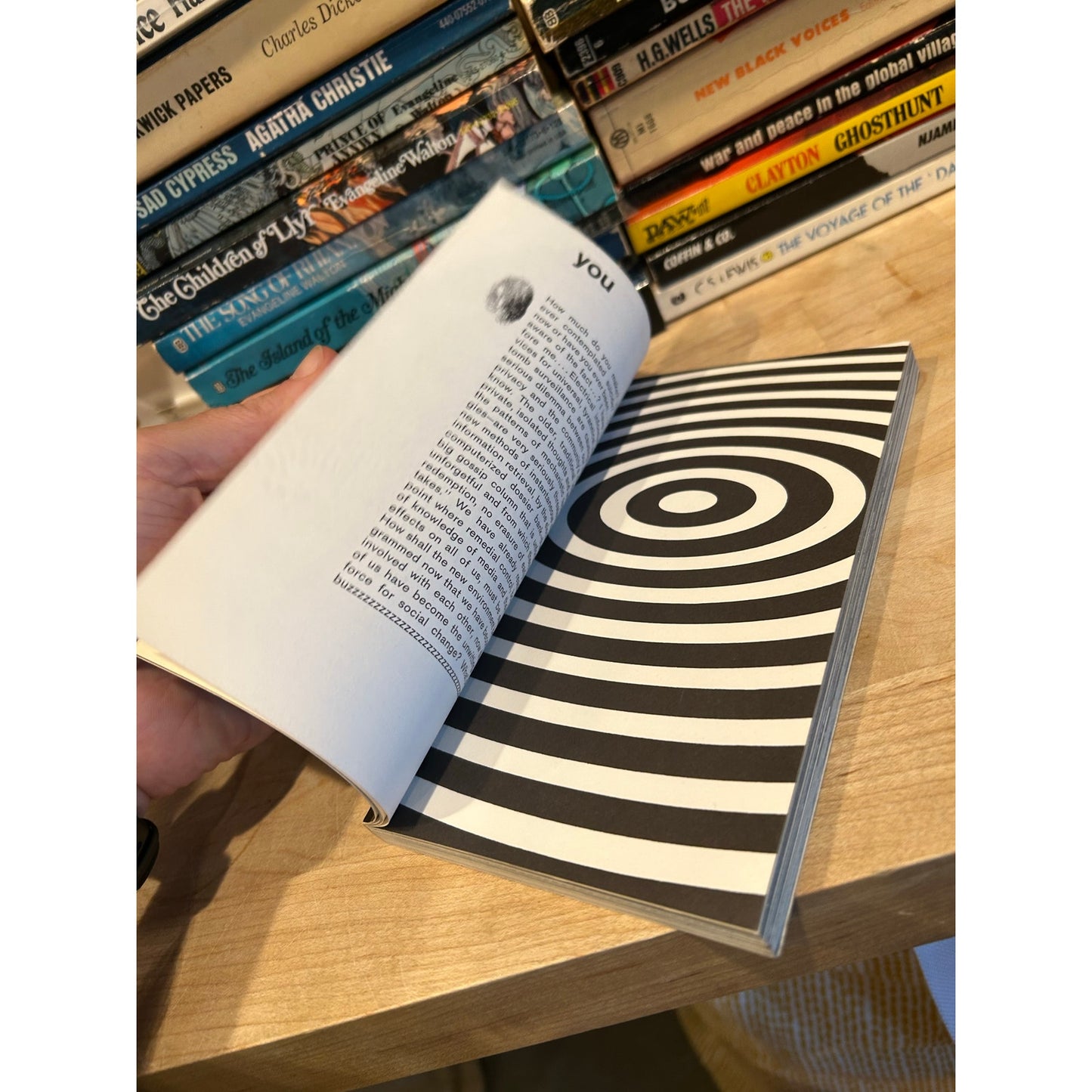 The Medium is the Message - An Inventory of Effects - Marshall McLuhan - Message - Vintage Paperback Book - Bantam Edition