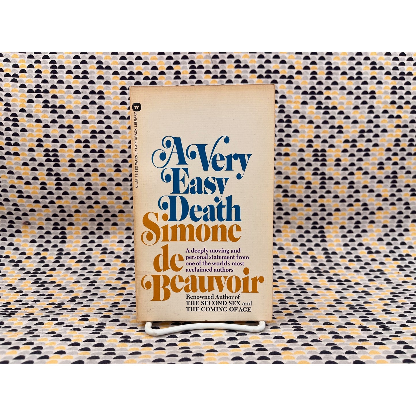 A Very Easy Death - Simone de Beauvoir - Warner Books - Paperback