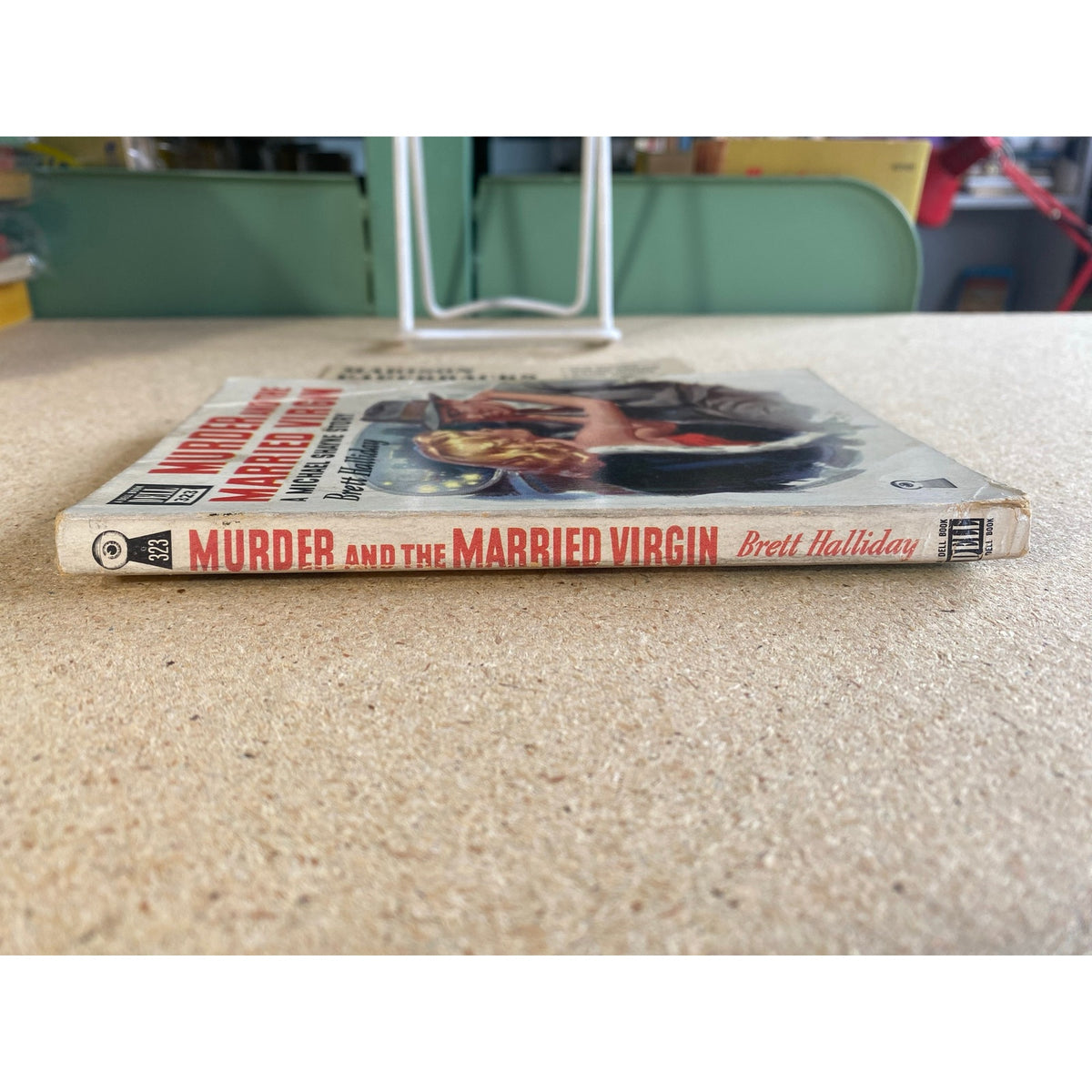 Murder and the Married Virgin - Brett Halliday - Dell 323 - Mapback - Vintage Paperbacks