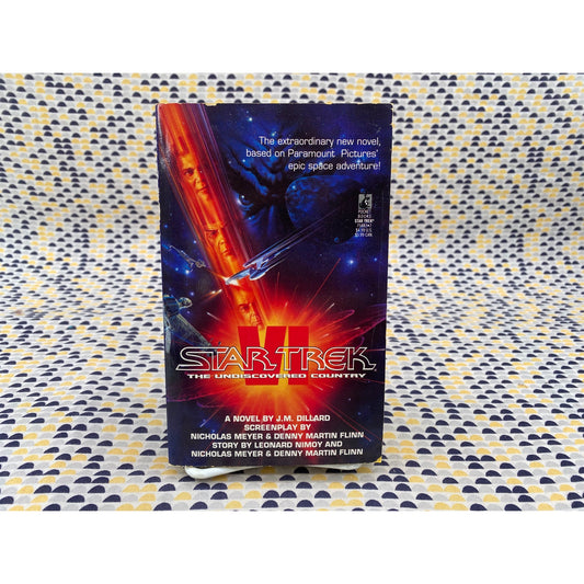 Star Trek IV - The Undiscovered Country - J. M. Dillard - Pocket Book - Movie Novelization