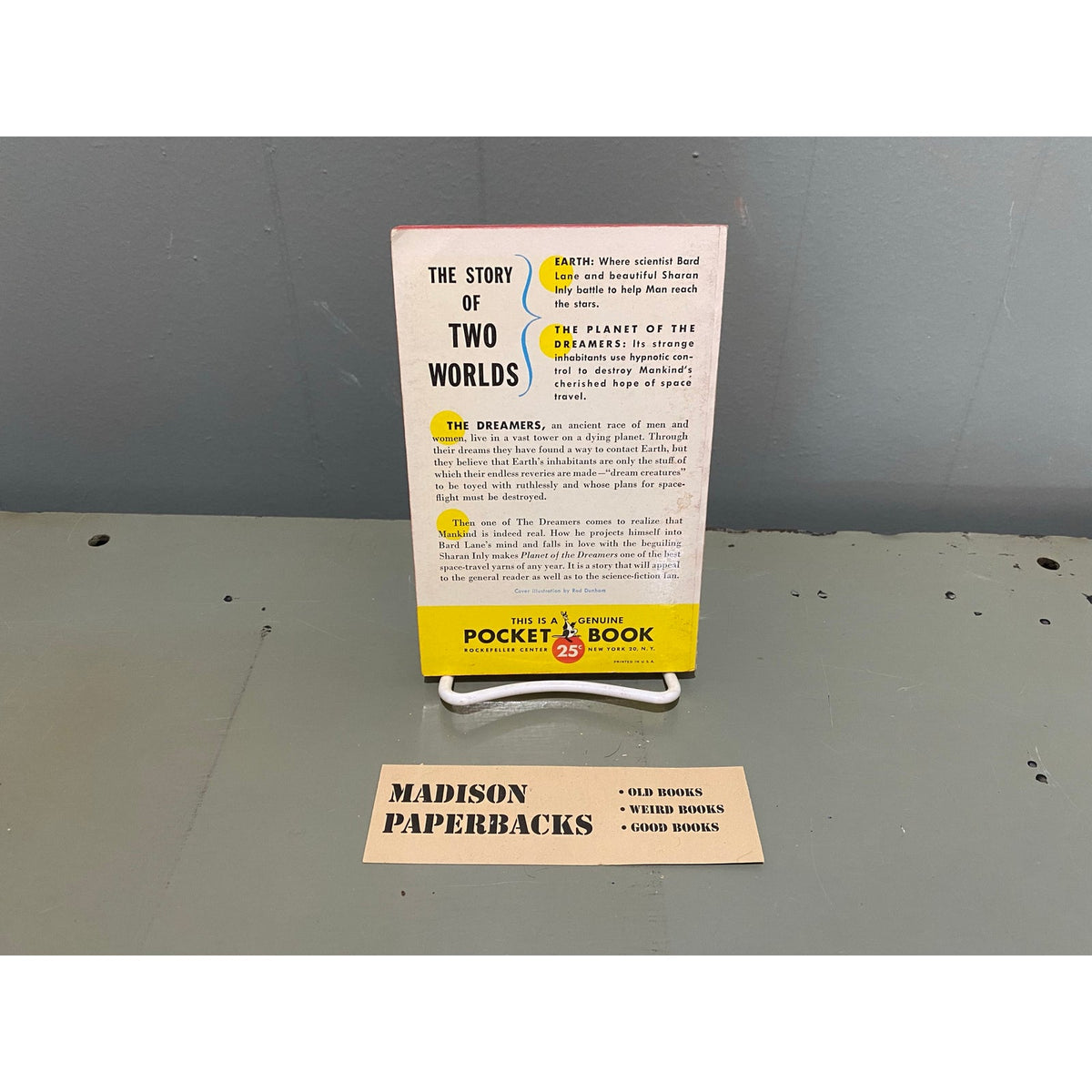 Planet of the Dreamers - John D. MacDonald - Pocket Books 943 - Vintage Paperbacks