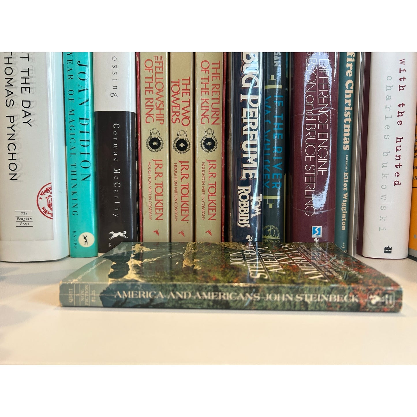 America and Americans - John Steinbeck - Vintage Paperback Book - Bantam Edition